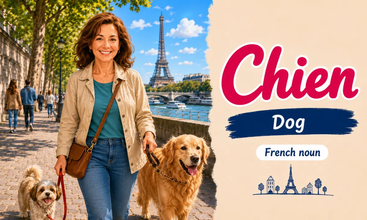 Chien &ndash; dog &ndash; French Word of the Day