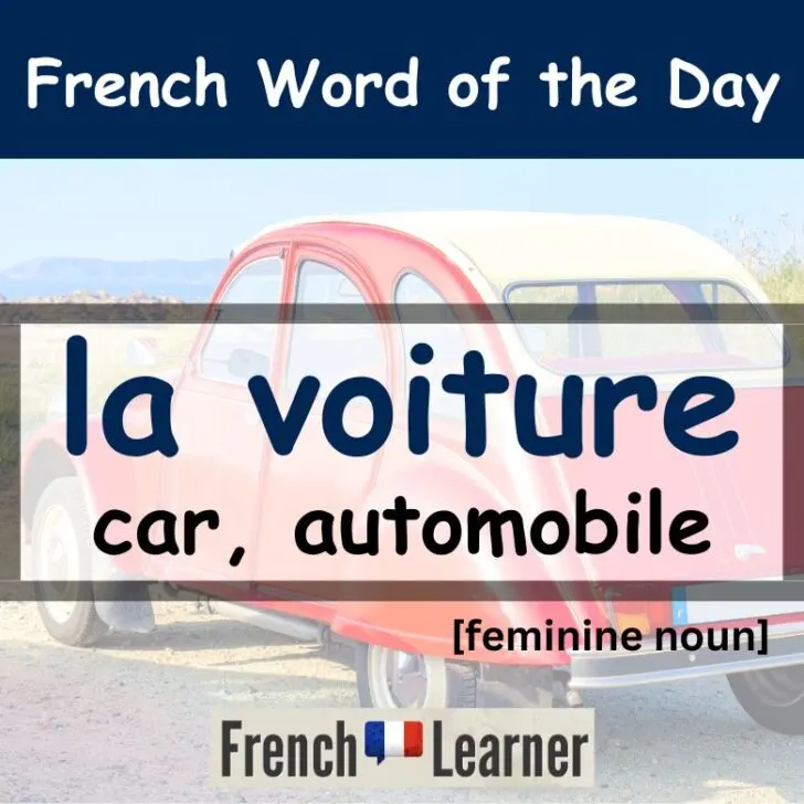 Voiture – Car