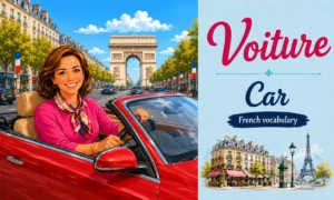 Voiture – Car – French Vocabulary – French Word of the Day