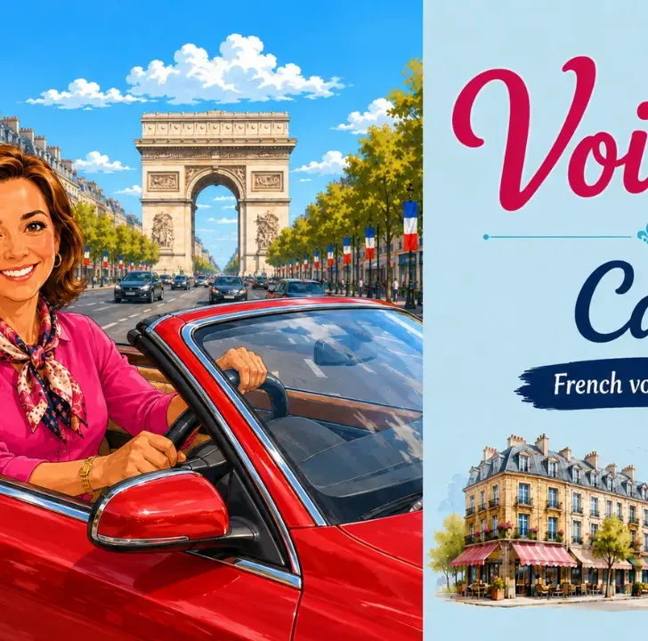 Voiture &mdash; Meaning, pronunciation, examples with native audio