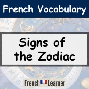 French Signs of the Zodiac