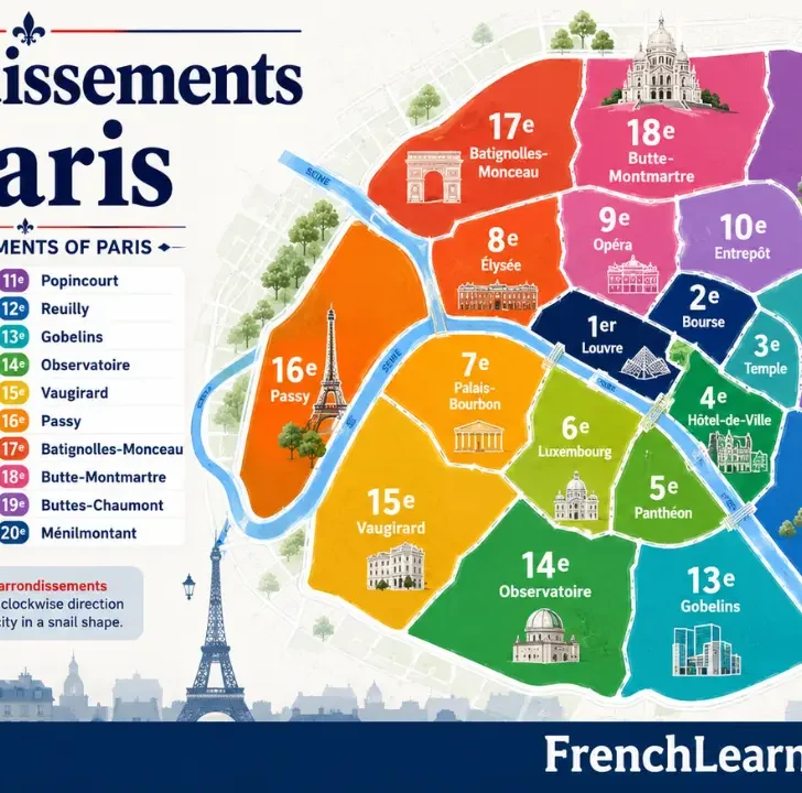 Arrondissement &mdash; Pronunciation and meaning
