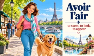 Avoir l'air – To look, to seem, to appear