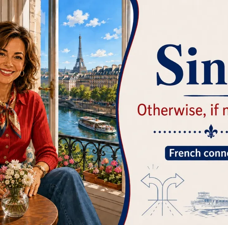 Sinon Meaning in French, Pronunciation & Examples