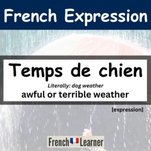 Temps de chien