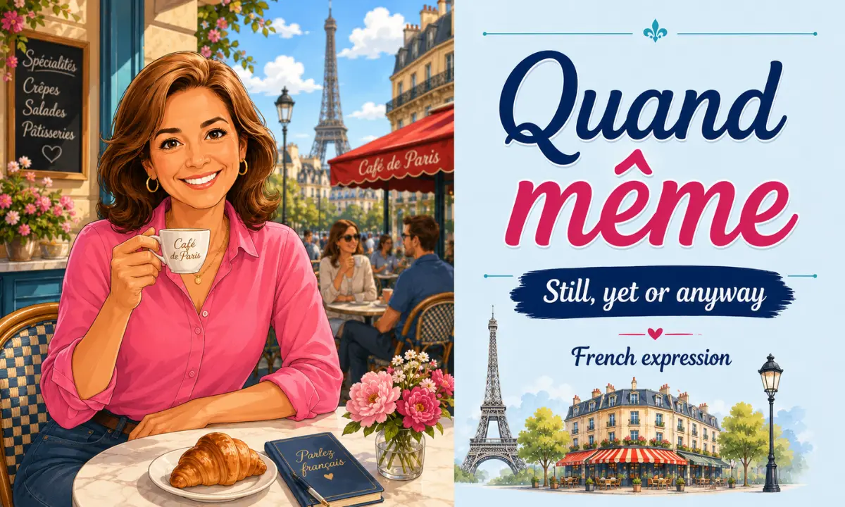 Quand même – Still, yet or anyway – French expression – French Word of the Day