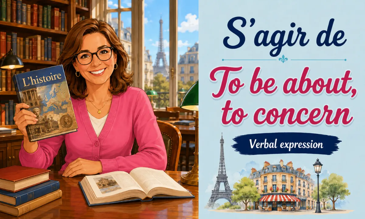 S'agir de – To be about, to concern – Verbal expression – French Word of the Day