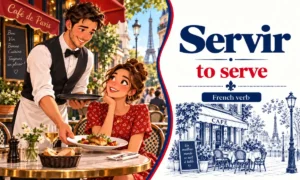 Servir – To serve – French verb