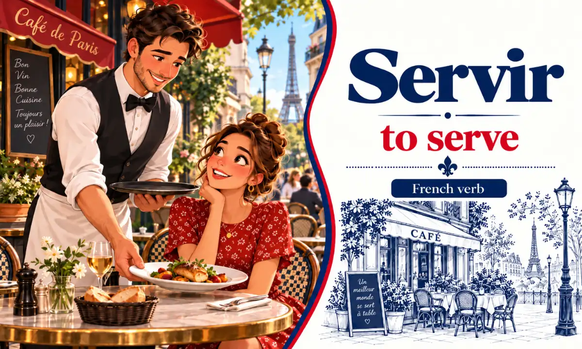 Servir – To serve – French verb