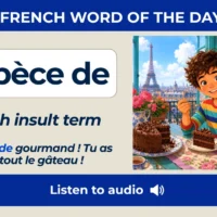 Esp&egrave;ce de &ndash; French insult term &ndash; French Word of the Day
