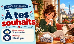 À tes souhaits – Bless you – French expression