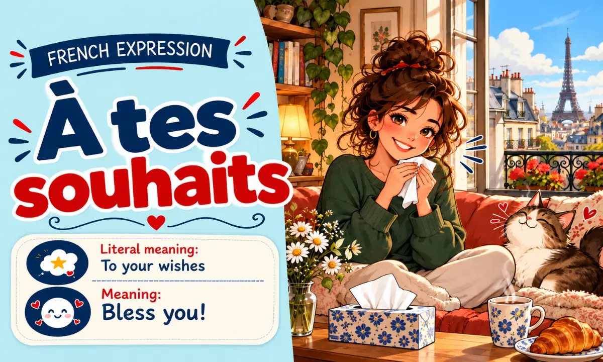 À tes souhaits – Bless you – French expression