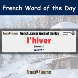 l'hiver - winter