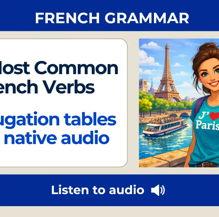 100 Most Common French Verbs