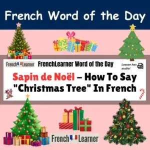 Sapin de Noël - Christmas tree