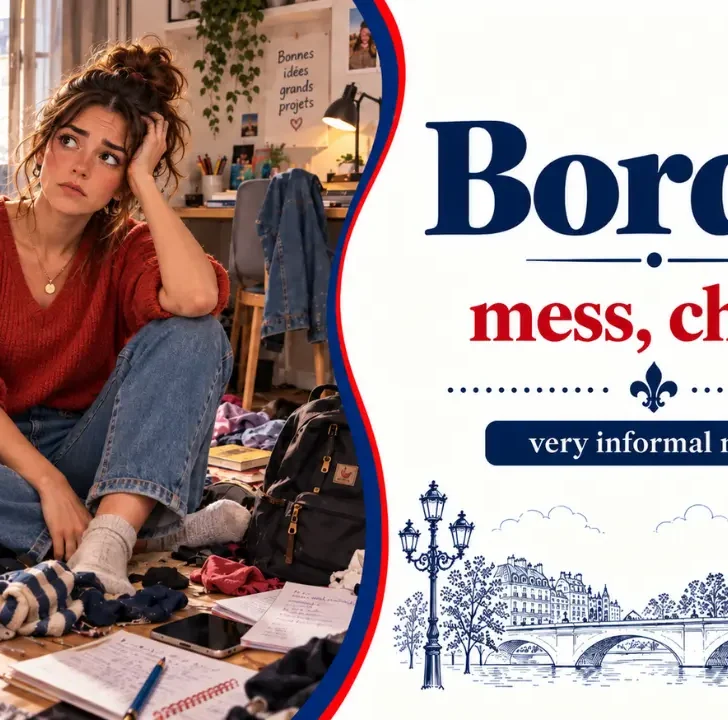 Bordel meaning in French, pronunciation & examples