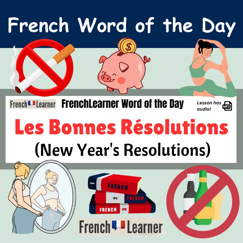 Les bonnes résolutions - new year's resolutions
