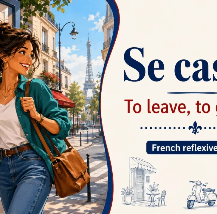Se casser meaning in French, pronunciation & examples