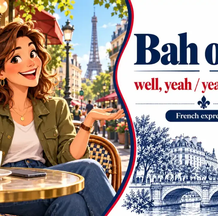 Bah ouais meaning in French, pronunciation & examples
