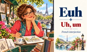 Euh – Uh, em – French interjection