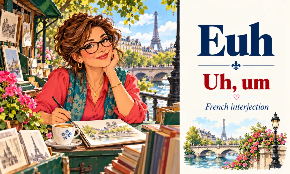 Euh – Uh, em – French interjection