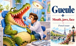 Gueule – Mouth, jaws – face - French noun