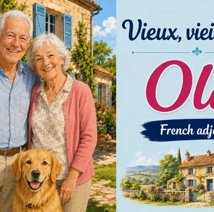 Vieux, vieille — Meaning and pronunciation with native audio