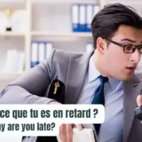 Example sentence with pourquoi (why) in French