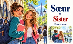 Sœur – Sister – French noun