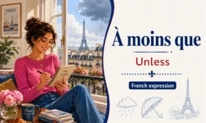 À moins que – Unless – French expression