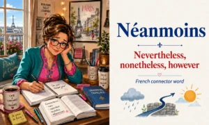 Néanmoins – Nevertheless, nonetheless, however – French connector word – French Word of the Day