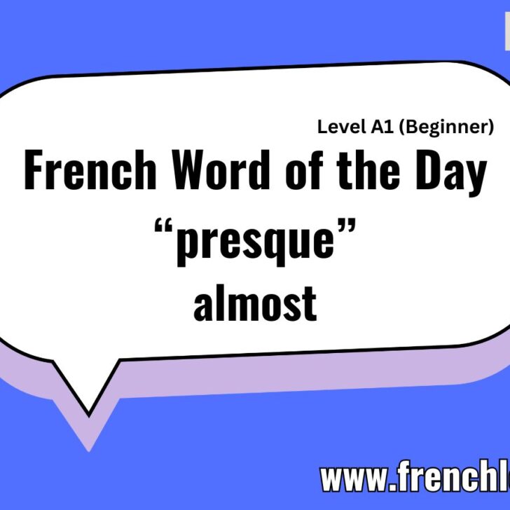 Presque (Almost)