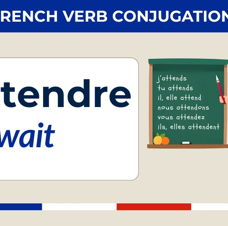 Attendre Conjugation in French — Charts, Tables & Audio
