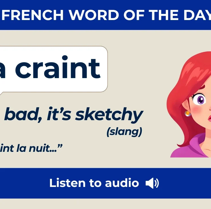 &Ccedil;a craint &mdash; Meaning, Pronunciation, and Examples in French