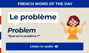 French Word of the Day – le problème – problem