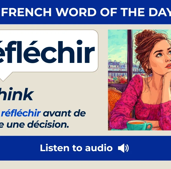 Réfléchir — Meaning, Pronunciation, and Examples in French