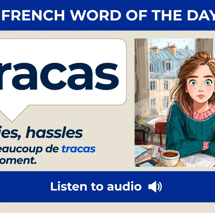 Tracas &mdash; Meaning, Pronunciation, and Examples in French
