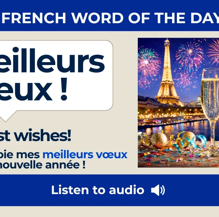 Meilleurs v&oelig;ux &mdash; Meaning, Pronunciation, and Examples in French