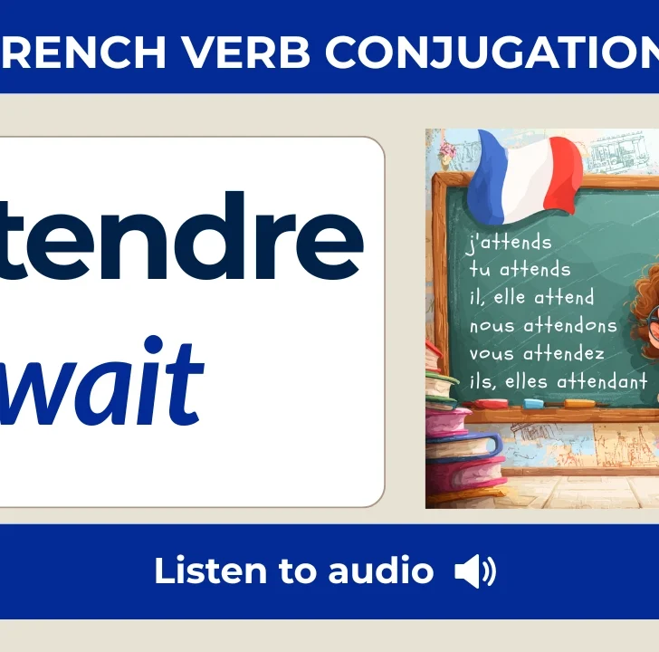 Attendre Conjugation in French: Charts and Tables