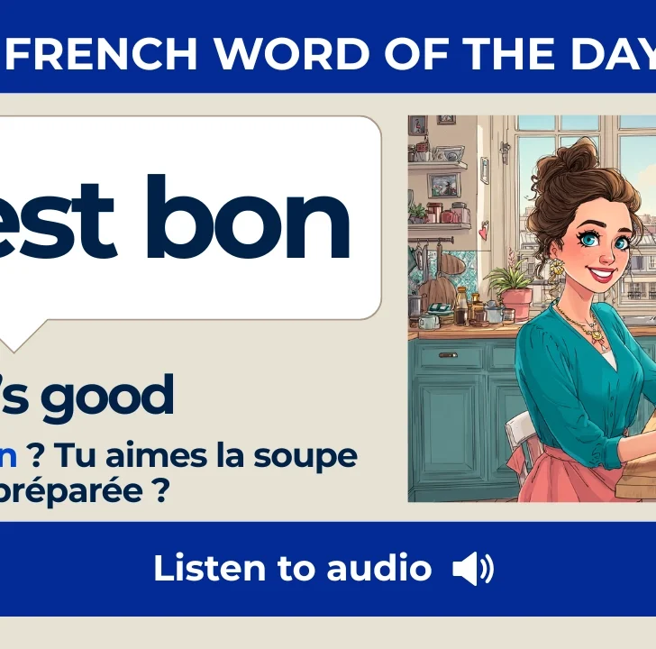C&rsquo;est bon &mdash; Meaning, Pronunciation, and Examples in French