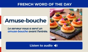 Amuse-bouche – French Word of the Day