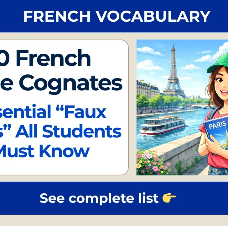50 French False Cognates &mdash; The Most Confusing Faux Amis