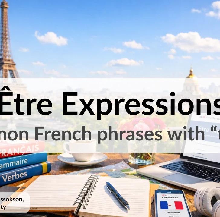 &Ecirc;tre expressions &mdash; Common French phrases with &ldquo;to be&rdquo;