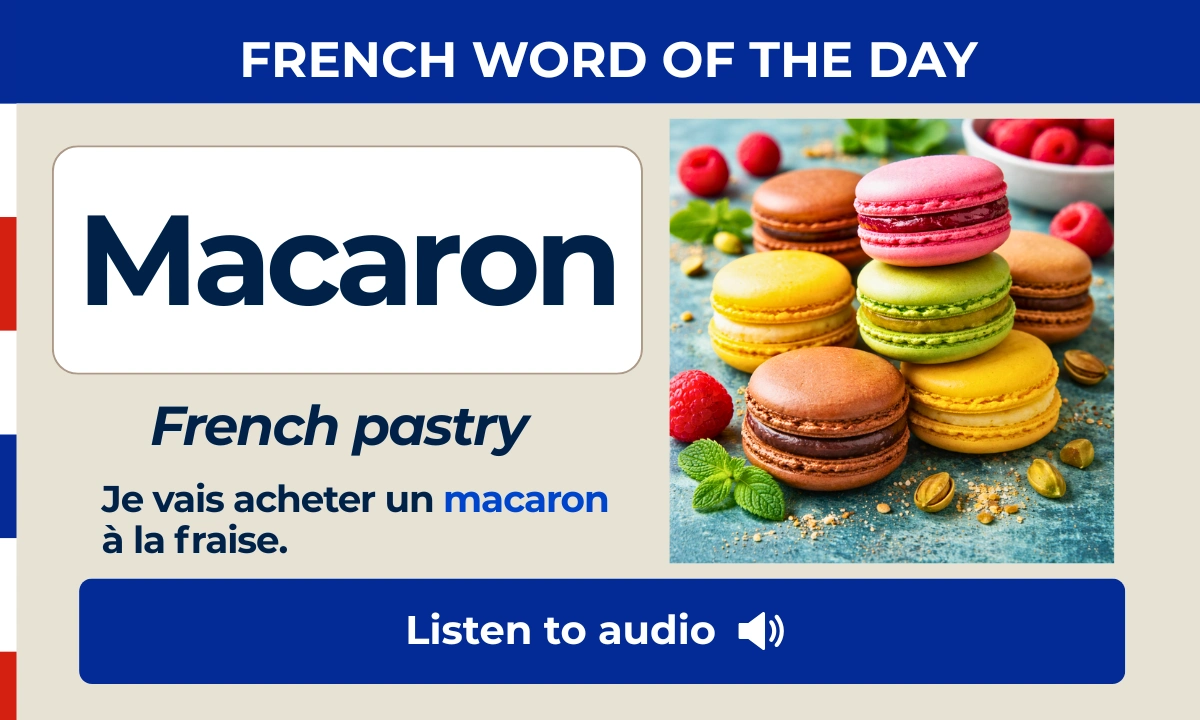 Macaron &ndash; French pastry &ndash; French Word of the Day