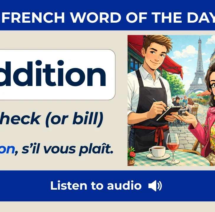 Addition &mdash; Meaning, Pronunciation, and Examples in French