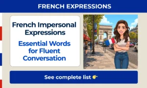 French impersonal expressions — essential everyday expressions for natural French conversation
