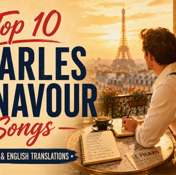 Top Charles Aznavour songs with lyrics and English translations