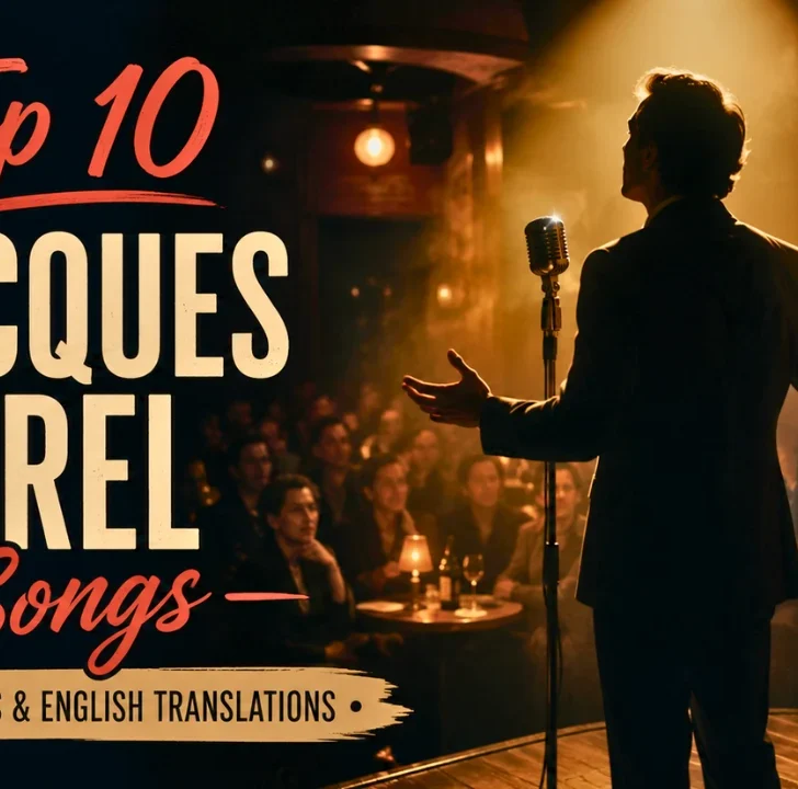 Top Jacques Brel songs with lyrics and English translations