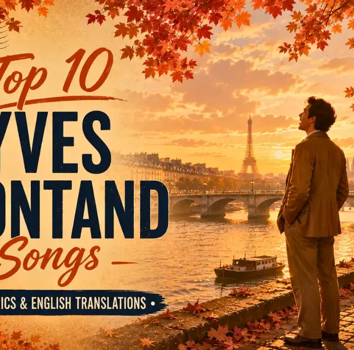 Top Yves Montand songs with lyrics and English translations