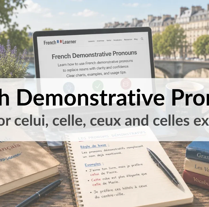 French Demonstrative Pronouns: Celui, Celle, Ceux & Celles